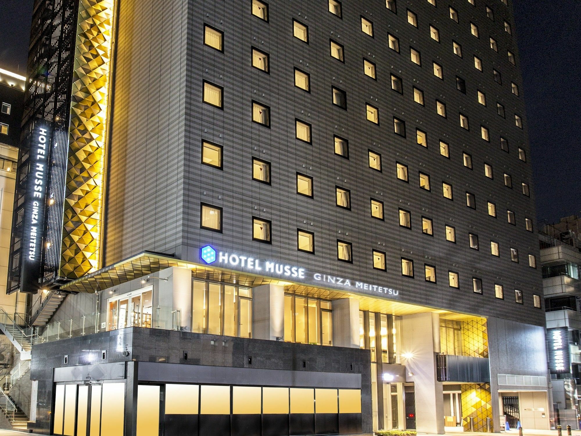 Hotel Musse Ginza Meitetsu Токио Экстерьер фото